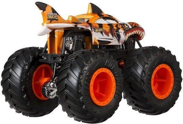 Hot Wheels Monster Trucks Pojazd 164 Tiger Shark Fyj44gjf04 Ceny I Opinie Ceneopl