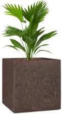 BLUMFELDT SOLID GROW RUST, POJEMNIK NA ROŚLINY, 40 X 41 X 40 CM, FIBRECLAY, KOLOR RDZAWY
