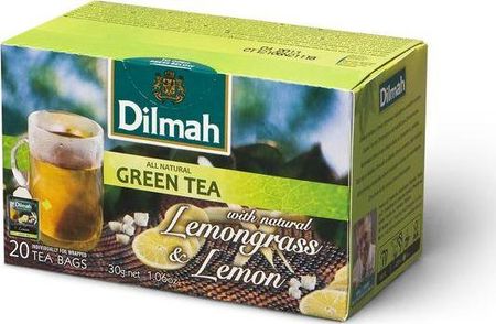 Dilmah Green Tea lemongrass & lemon 20szt.