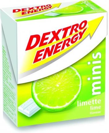 Glukoza Dextro Energy minis o smaku limonki - 50g