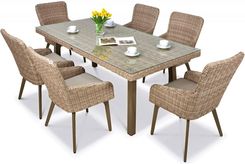 Zdjęcie Focusgarden Zestaw Technorattanowy Milano 6/200 Brown - Katowice