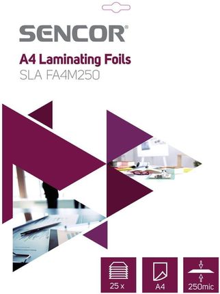 Sencor Folia do laminowania SLA FA4M250