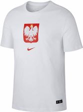 Nike Poland Tee Evergreen Crest Cu9191 100 - ranking Koszulki kibica 2023 
