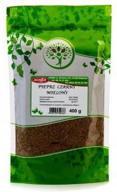 AGNEX  Pieprz czarny mielony 400g