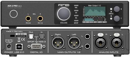 DTM・DAW RME ADI-2 PRO FS R Black Edition RME ADI-2 Pro FS R Black Edition - Sklep Muzyczny Music