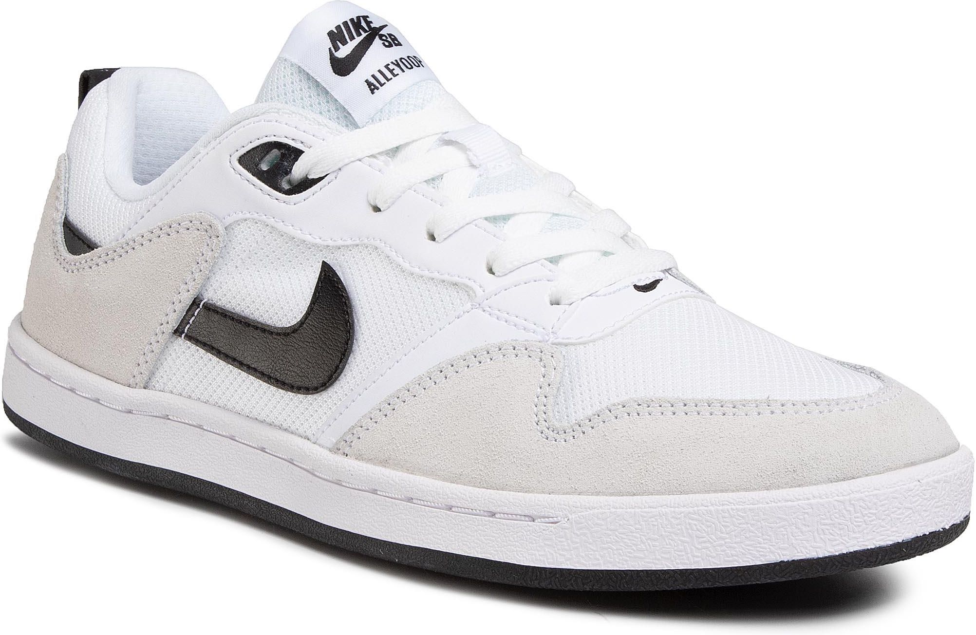 Buty NIKE - Sb Alleyoop CJ0882 100 White/Black/White - Ceny I Opinie ...