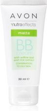 Avon Nutra Effects Matte matujący krem BB 5 in 1 odcień Extra Light 30ml