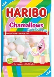 Rainbollows Chamallows colorés Haribo - Chamallows Haribo, 210 pièces