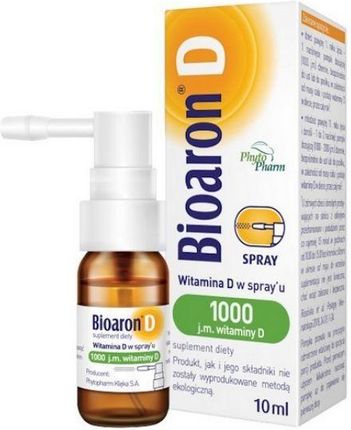 Bioaron D spray 1000 j.m. Spray 10ml