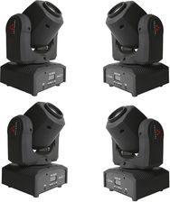 Zdjęcie 4 X Fractal Lights Mini Led Gobo Spot 60W Zestaw - Brzeziny