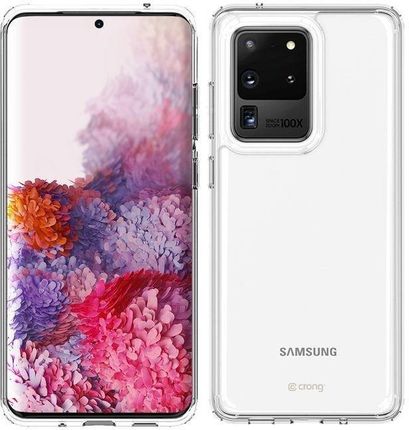 crong  Crystal Shield Cover   Etui Samsung Galaxy S20 Ultra  przezroczysty 