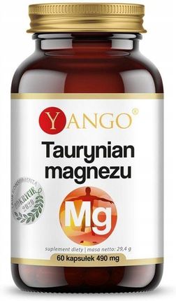 Yango Taurynian Magnezu 490 mg 60 kaps