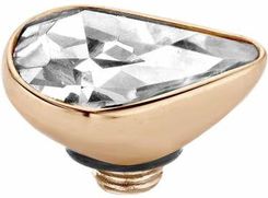 Element wymienny Meddy Melano Twisted TM43 Drop Mini Różowe złoto Crystal  - Pozostała biżuteria