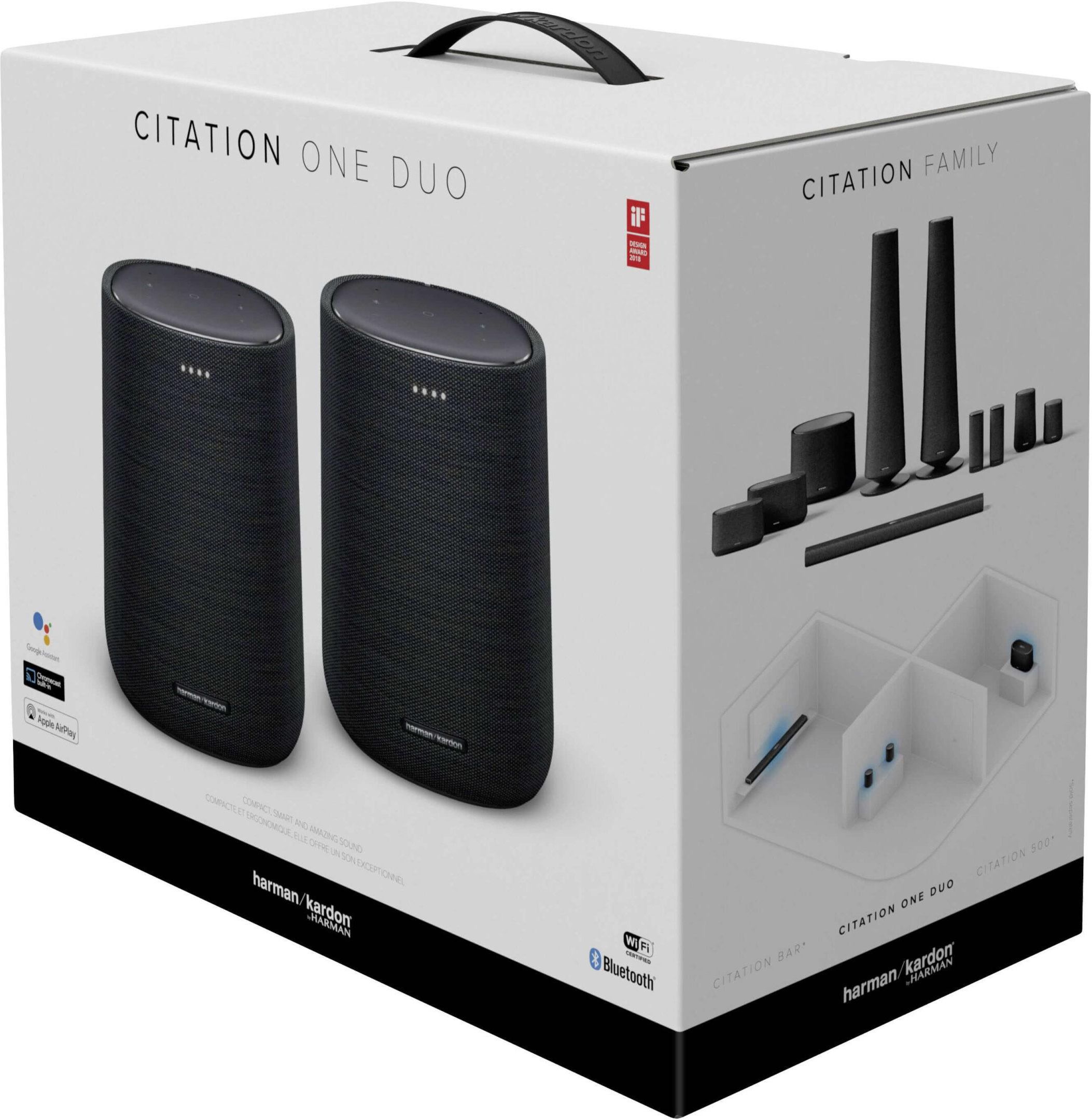 Harman Kardon Multiroom Citation One Duo Hkcitaoneduoblkeu Harman Kardon Multiroom Citation One Duo Hkcitaoneduoblkeu