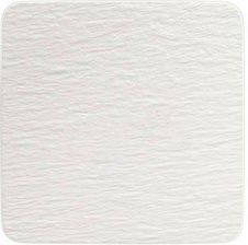 Zdjęcie Villeroy & Boch Manufacture Rock Blanc Kwadratowy Talerz Do Serwowania  32,5 X 32,5 Cm (1042402680) - Lubań