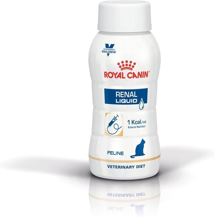キャットフード  CANIN RENAL LIQUID 200ml x 4 ROYAL CANIN 薄 RENAL LIQUID 200ml × 3 流動食
