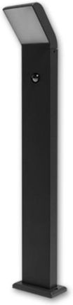 Lvt Lampa LED ogrodowa 12W Clark 80cm czujnik ruchu czarna (3366)