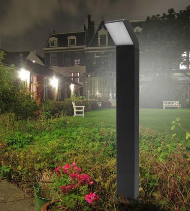 Lvt Lampa LED ogrodowa 12W Clark 80cm stojąca czarna (3343)