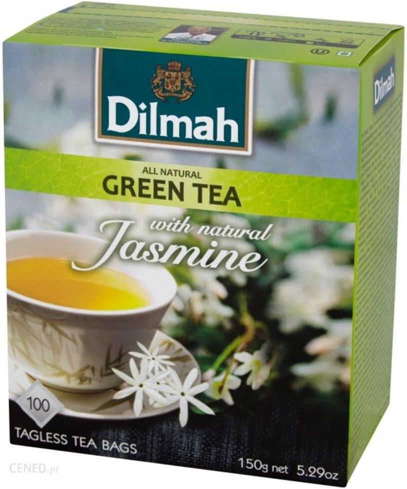 Dilmah Zielona Herbata Jaśminowa 150 G (100 Torebek)