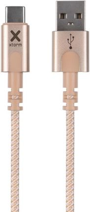 Xtorm kabel USB - USB-C 1m Złoty (XCX2053)