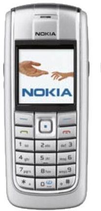 Nokia 6020 Srebrny