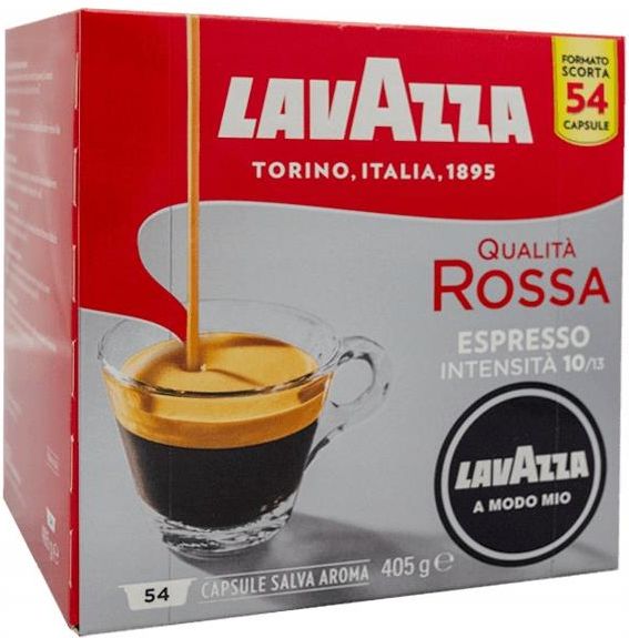 Kapsułki do ekspresów Kawa Lavazza A Modo Mio Qualita Rossa 54 kapsułki -  Ceny i opinie 