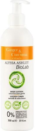 Alyssa Ashley Biolab Ginger & Curcuma Perfumowane Mleczko Do Ciała 300 ml