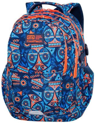 Coolpack Plecak młodzieżowy szkolny Factor Aztec Blue 73471CP C02189