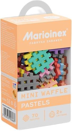 Marioinex Mini Waffle Pastelowe 70El. 903667 