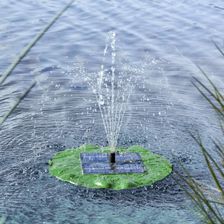 Zdjęcie HI Pływająca fontanna z pompą solarna w kształcie liścia lotosu 423903 - Maków Podhalański