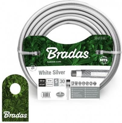 BRADAS Wąż ogrodowy 3/4" 20m NTS WHITE SILVER WWS3/420 5366