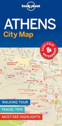 Lonely Planet Athens City Map Lonely Planet