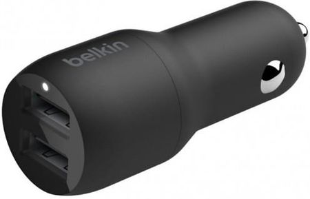 Belkin Boost Car Dual USB-A 2.4A 2x 12W Czarny