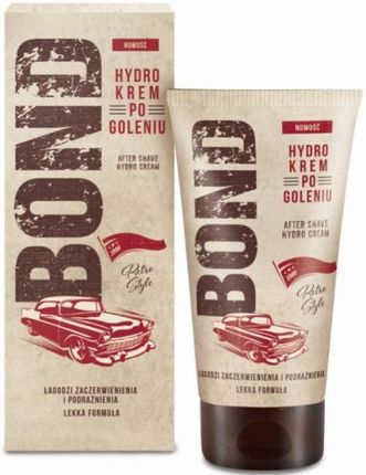 Bond Retro Style After Shave Hydro Cream Balsam Po Goleniu Łagodzący Podrażnienia I Zaczerwienienia 150ml
