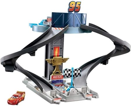 Mattel Disney Pixar Auta Wieża Wyścigowa Zadoluks Zestaw do zabawy - GJW42