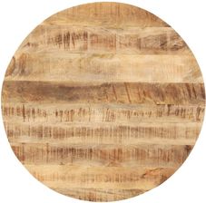 Blat Stołu Lite Drewno Mango Okrągły 25-27 Mm 50 Cm - Blaty kuchenne