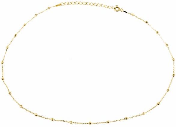 VALERIO.PL DELIKATNY POZŁACANY SREBRNY KOMPLET CELEBRYTKA CHOKER KULKI KULECZKI BALLS SREBRO 925 FZ025P2_ZG - zdjęcie 1 VALERIO.PL DELIKATNY POZŁACANY SREBRNY KOMPLET CELEBRYTKA CHOKER KULKI KULECZKI BALLS SREBRO 925 FZ025P2_ZG