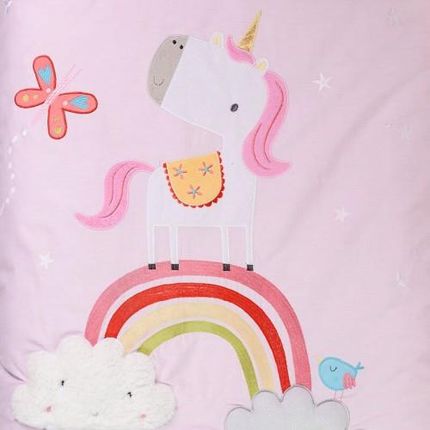 Bizzi Growin Kołderka Rainbow Unicorn Quilt