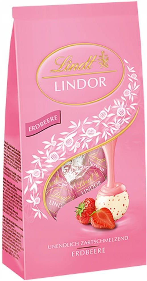 Lindt Lindor Erdbeer Sahne 137g Ceny I Opinie Ceneopl 9583