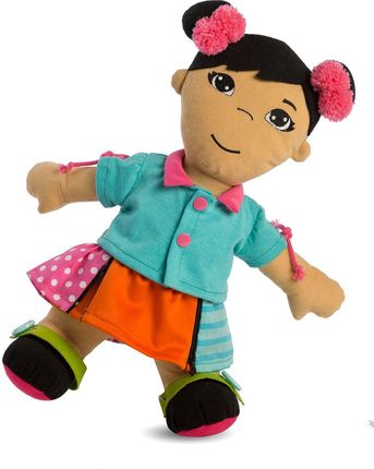 Miniland  Lalka Sensoryczna  Dziewczynka Azjatka