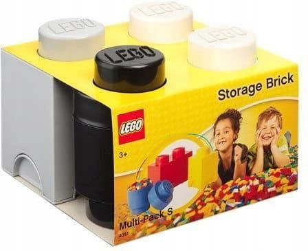 LEGO Zestaw Pojemników 3W1 Szare 40140009