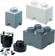 Zdjęcie LEGO Zestaw Pojemników 4W1 Szare 40150003 - Kańczuga