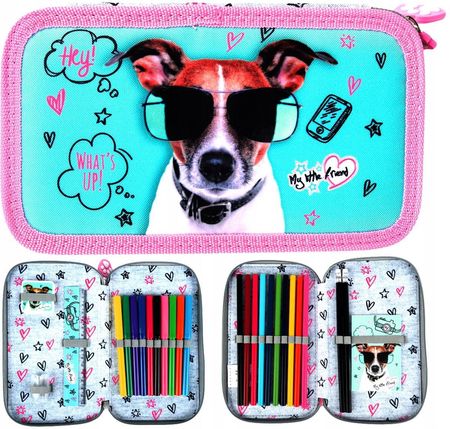 St. Majewski Piórnik Podwójny Z Wyposażeniem Dog