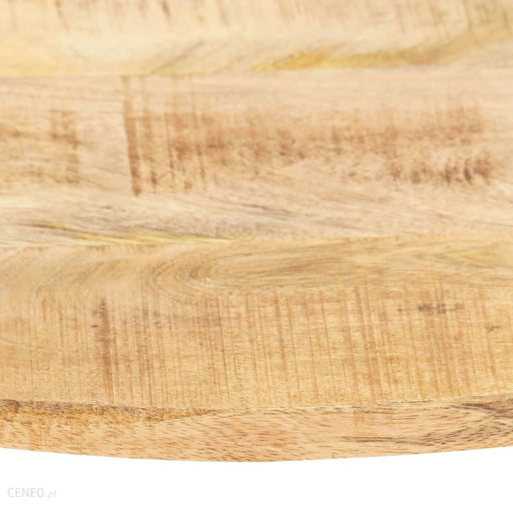 Blat Stołu Lite Drewno Mango Okrągły 15-16 Mm 40 Cm