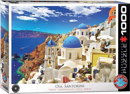 Eurographics Puzzle Santorini Grecja 1000El.