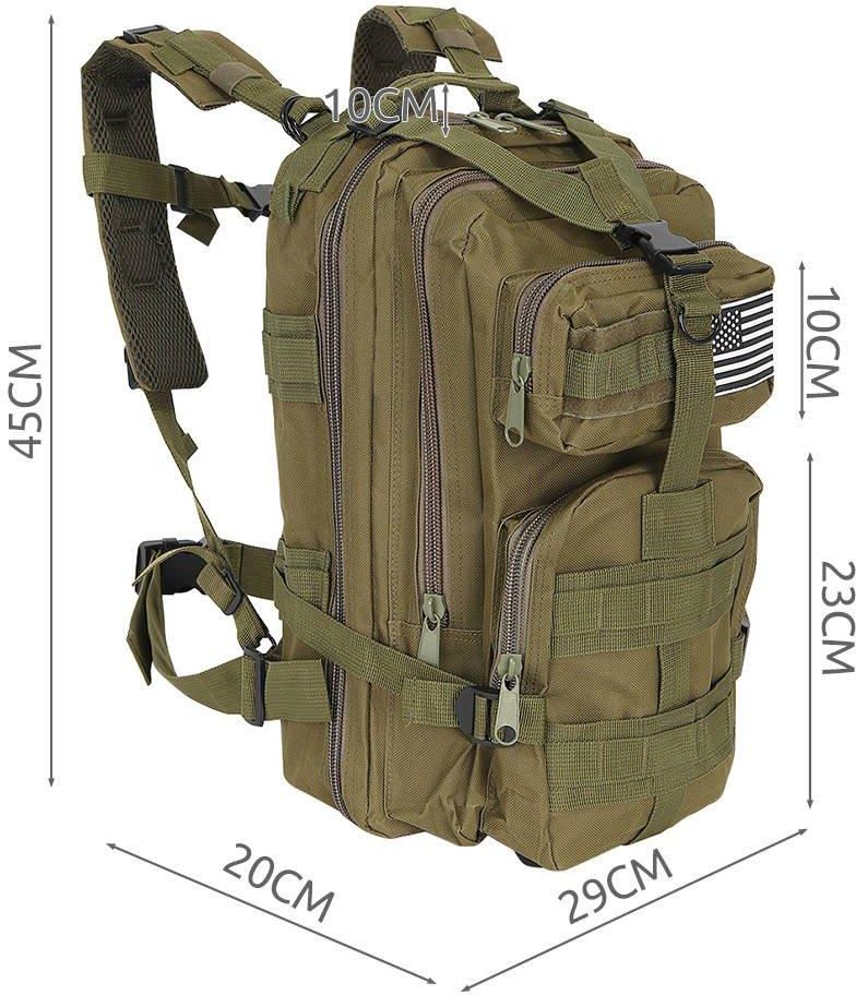 Iso Trade Militarny Survival Zielony 30L