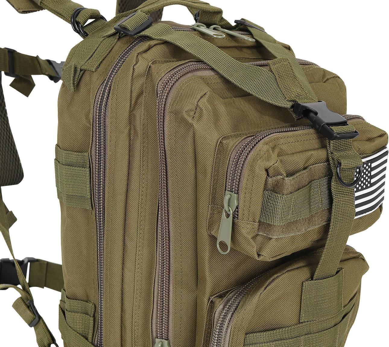 Iso Trade Militarny Survival Zielony 30L