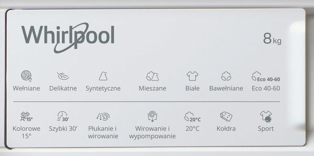 Whirlpool BI WMWG 81484 PL - zdjęcie 2 Whirlpool BI WMWG 81484 PL