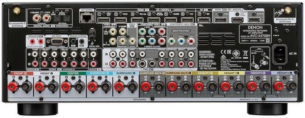 Denon AVC-X4700H czarny - zdjęcie 9 Denon AVC-X4700H czarny