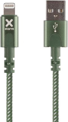 Xtorm kabel USB - Lightning 1m Zielony (XCX2012)